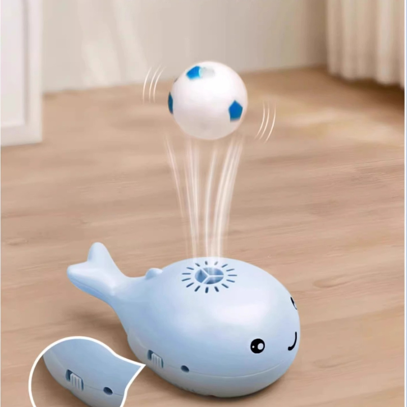 Walvis drijvende bal kat speelgoed, grappige drijvende bal walvis speelgoed interactief kat speelgoed elektrische bewegende bal kat speelgoed voor binnen