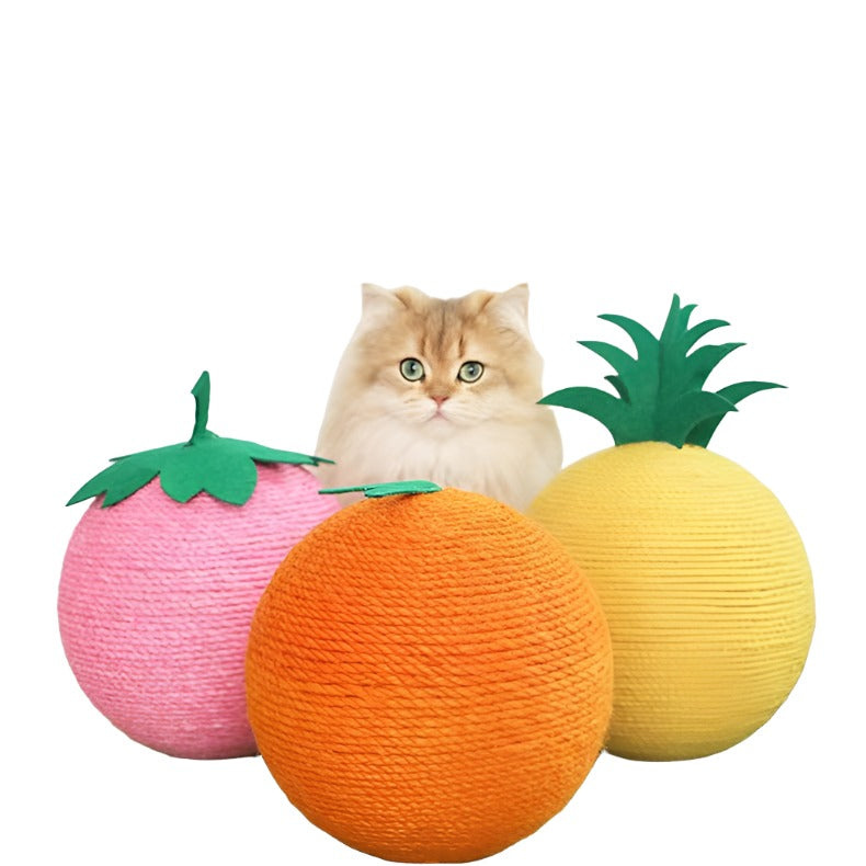 Picture of Sisal Ball Cat Scratching Post Cat Toys – Pawpycup