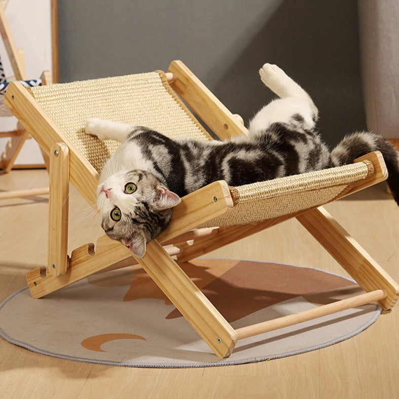 Cat Recliner Sofa Bed Sunbathing Chair Pawpycup
