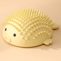 Pufferfish Cat Self Groomer - Wall Corner Massage Brush with Catnip