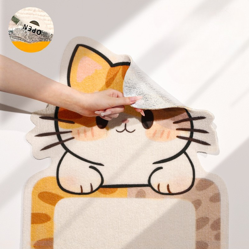 Self-addictive Wall Stickers Cat Scratching Board Toy