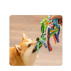 Juguetes de cuerda de bola de campana de perro mascota