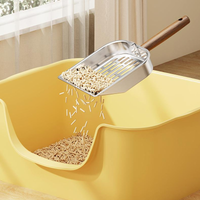 Deep Shovel Stainless Steel Cat Litter Scoop