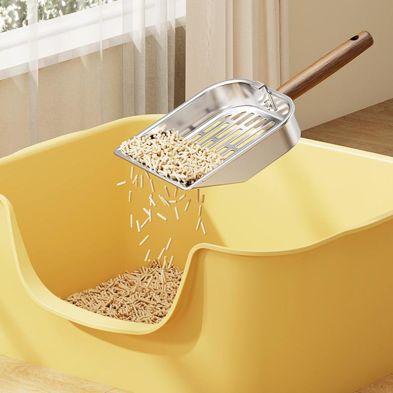 Deep Shovel Stainless Steel Cat Litter Scoop