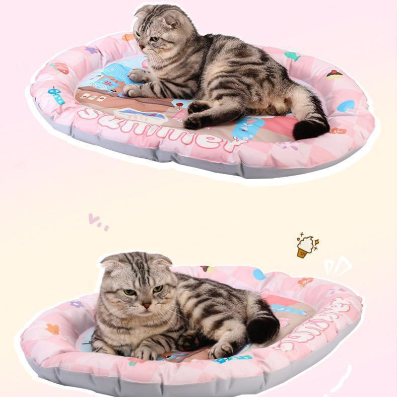 Summer Pet Cooling Bed for Cats and Dogs Ice Pad