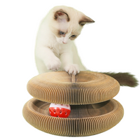 Cat Scratcher Toy with Bell