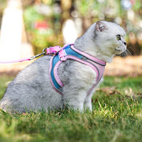 Mesh Reflective Cat Harness Leash