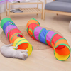 Brinquedos dobráveis ​​de túnel para gatos para gatos internos