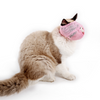 Breathable Cat Mask with Mesh Design for Comfort and Safety