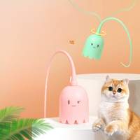 Kattenspeelgoed Huisdier Automatische kattenplaagstok Elektrisch roterend magisch staartspeelgoed