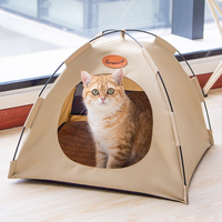 Cama de tenda dobrável para gatos