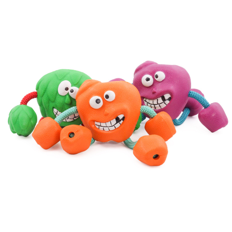 Rubber Squeaker Dog Chew Toys