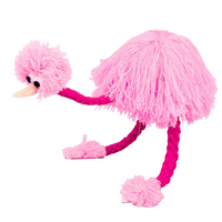 Marionette Ostrich Puppet Pet Toys For Cats Dogs