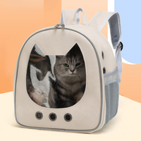 Bolsa de transporte para gatos respirável