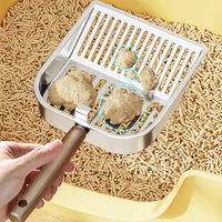Deep Shovel Stainless Steel Cat Litter Scoop