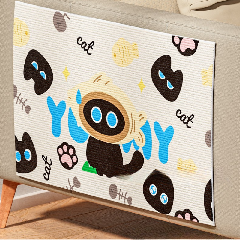 Cat Scratch Mat Self-Adhesive DIY Climb Cat Scratcher Furniture Couch Protector
