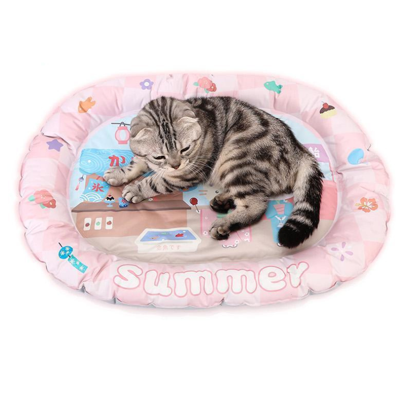 Summer Pet Cooling Bed for Cats and Dogs Ice Pad