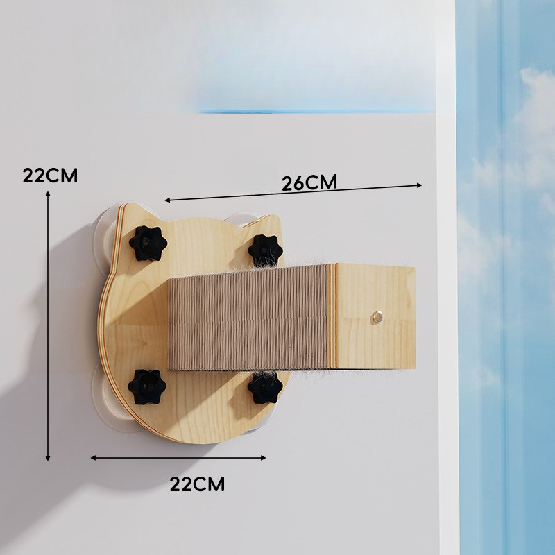 Floating Cat Perches Shelves Suction Cup Hanging Bed