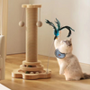 Poste arranhador de sisal para gatos brinquedos para gatos