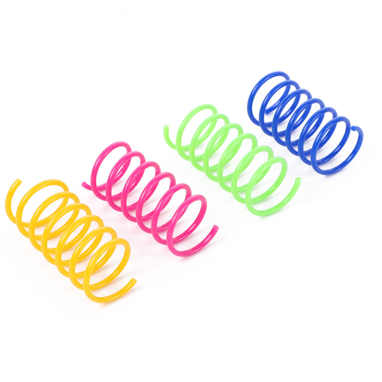 Colorful Springs Toy For Indoor Cats