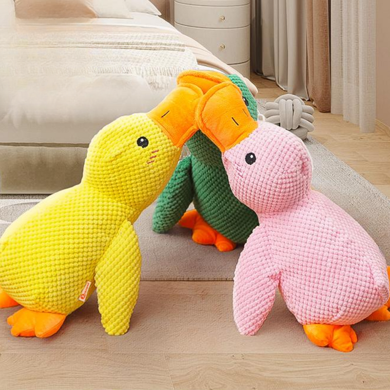 Duck Plush Squeaky Dog Toys
