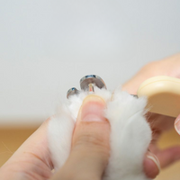 Haustier-Nagelknipser Scheren mit rundem Loch