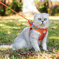 Mesh Reflective Cat Harness Leash