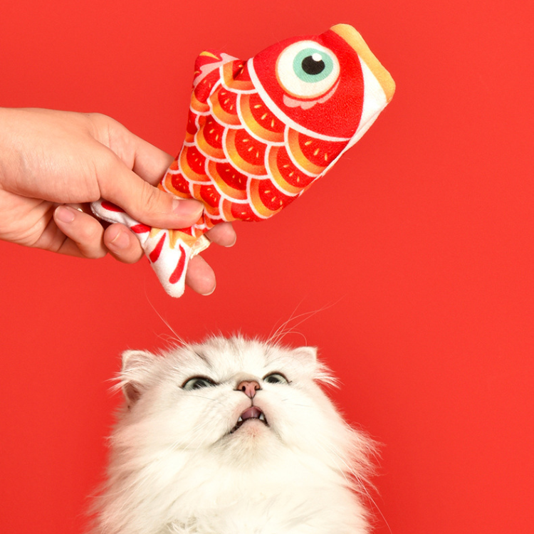 Interactive Flopping Fish Electronic Cat Toy