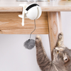 Palla teaser automatica per gatti retrattile con piume