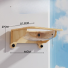 Floating Cat Perches Shelves Suction Cup Hanging Bed