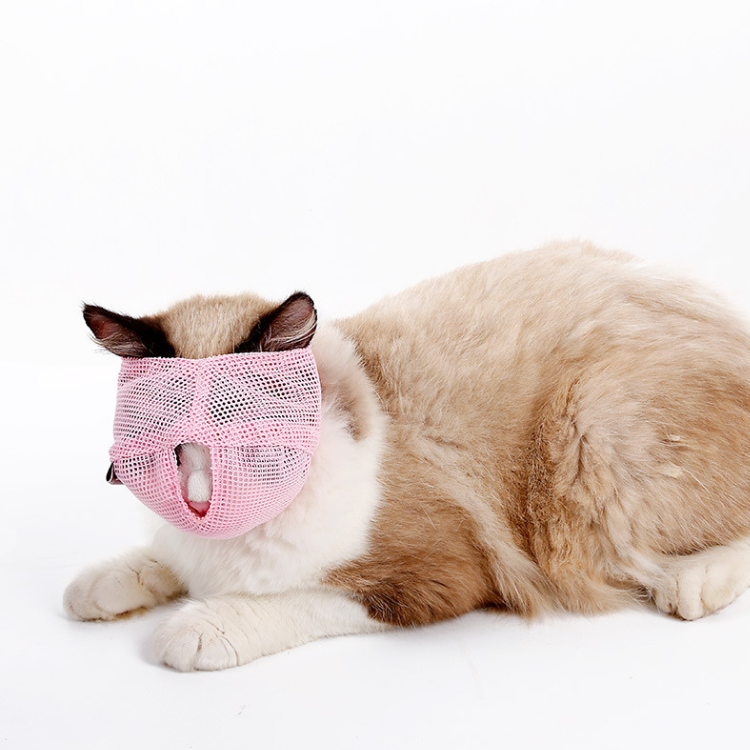 Breathable Cat Mask with Mesh Design for Comfort and Safety