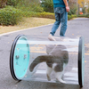 Transparent Rolling Pet Carrier