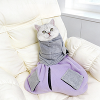 Pet Cat Restraint Wrap Nail Trimming Grooming Anti-scratch Cloth Bag