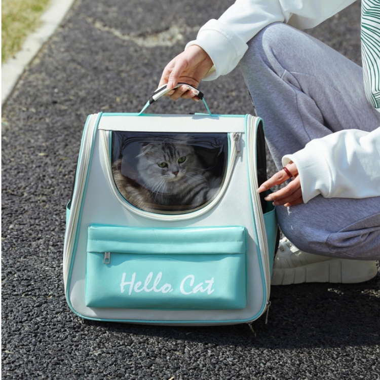 Bolsas de transporte para gatos Mochila de viaje al aire libre a prueba de viento