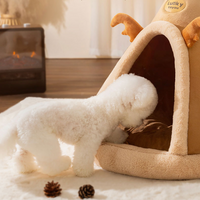 Cozy Warm Tent Cat Bed Winter Dog House