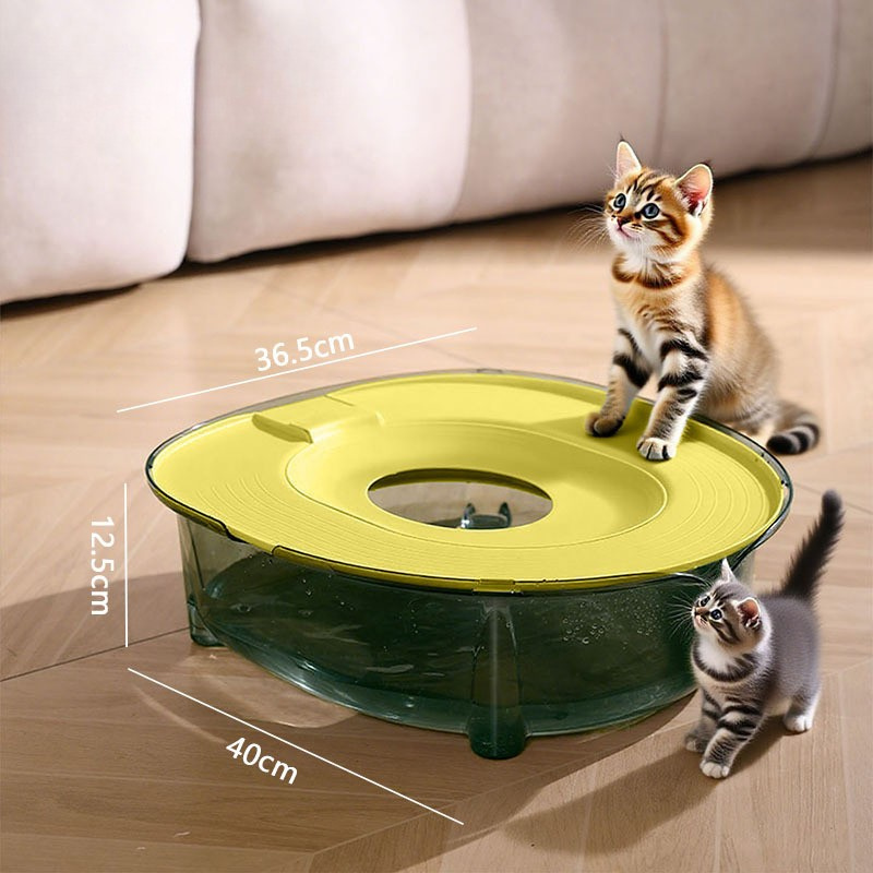 Train Cat to Use The Toilet Kit Training Litter Box
