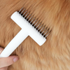 Cepillo de peine para anudar y quitar el pelo de mascotas