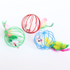 Cats Mouse Feather Ball Toys