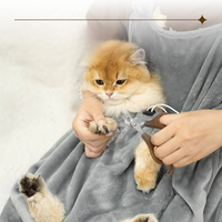 Cat Grooming Apron Pet Cape