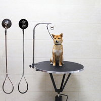 Pet Bathing Tether with Suction Cup Cat Restraint Loops Rope