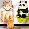 Self-addictive Wall Stickers Cat Scratching Board Toy