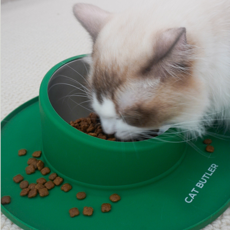 Durable Silicone Anti-Flip Pet Feeding Bowl