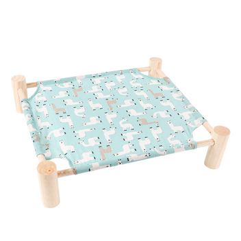 Hammock Cat Bed Wooden Elevated Beds – Pawpycup