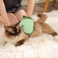 Huisdieren Verzorgingsborstel Handschoenen Kam Voor Katten Honden