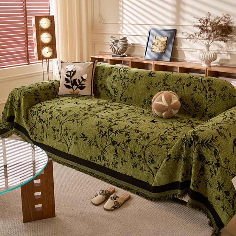 Cat Scratch Resistant Sofa Cover Protective Slipcover for Couch