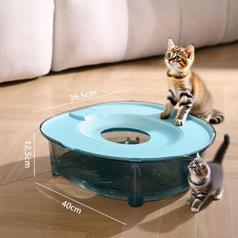 Train Cat to Use The Toilet Kit Training Litter Box