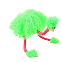 Marionette Ostrich Puppet Pet Toys For Cats Dogs
