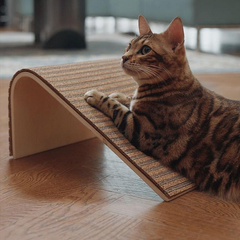 L-shaped Cat Scratching Board Scratching Toy
