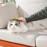 Silicone Cat Self Grooming Brush Removes Loose Hair