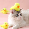 Soft And Cheery Duck Cat Toy